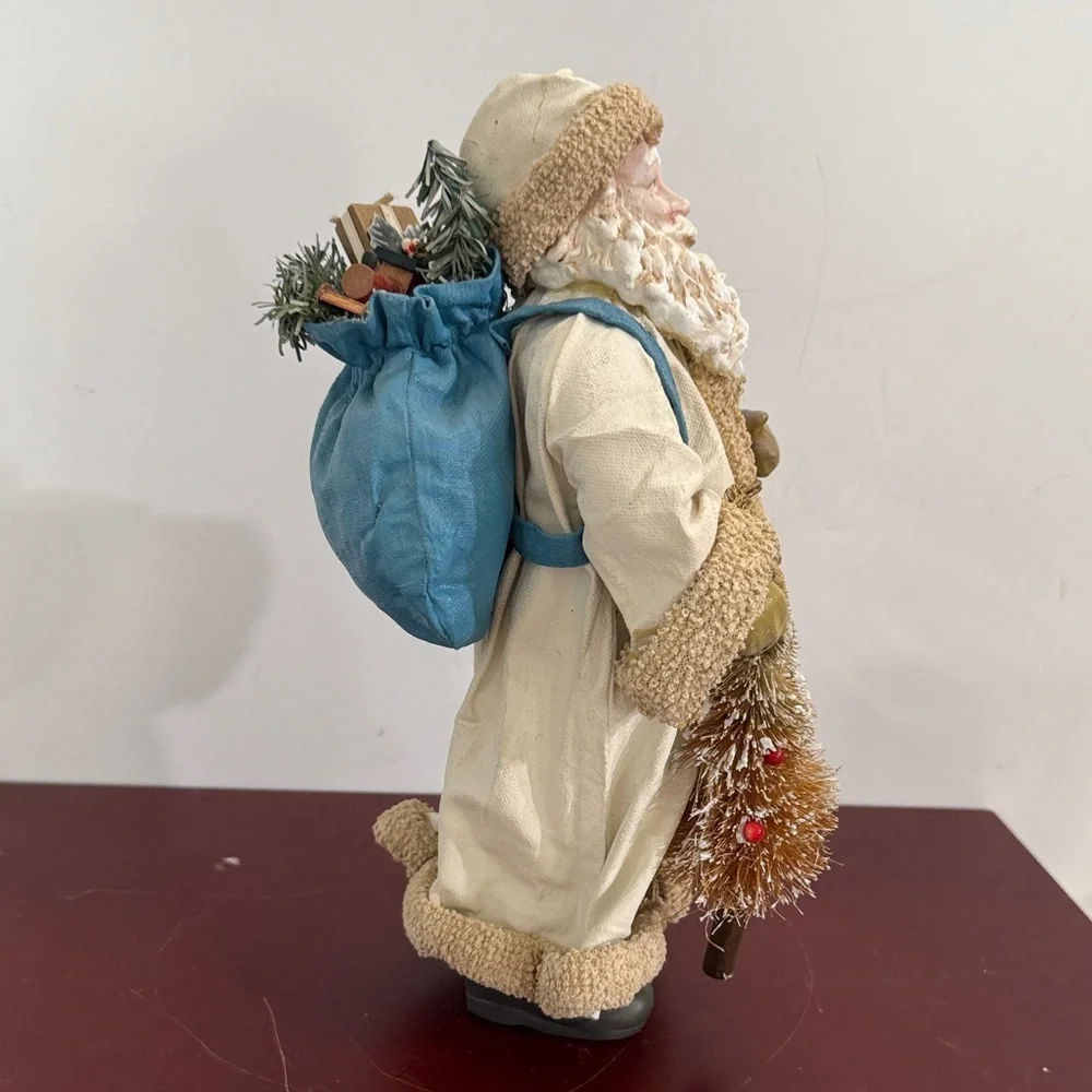 Possible Dreams Clothtique Santa figurine,  